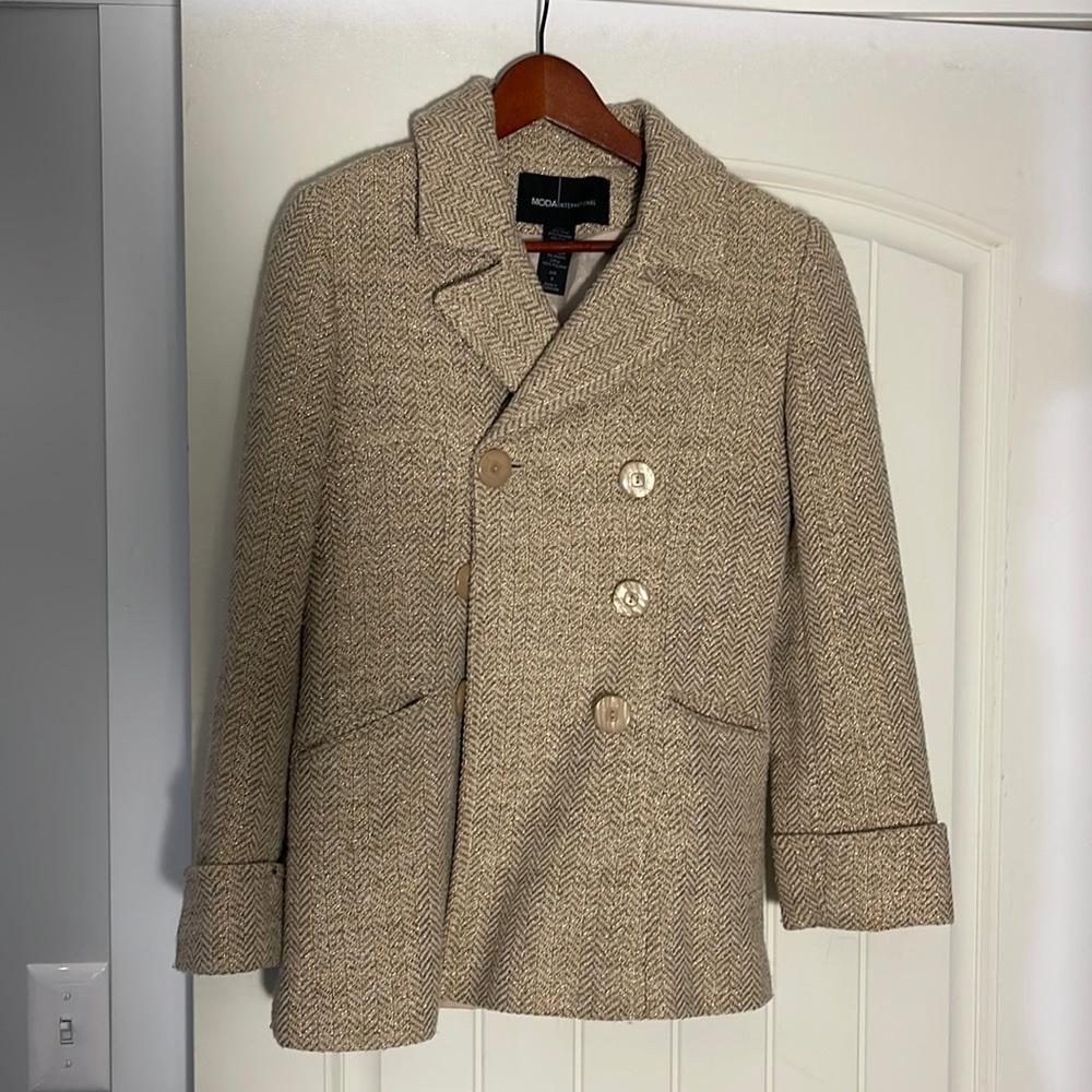 Moda international pea coat